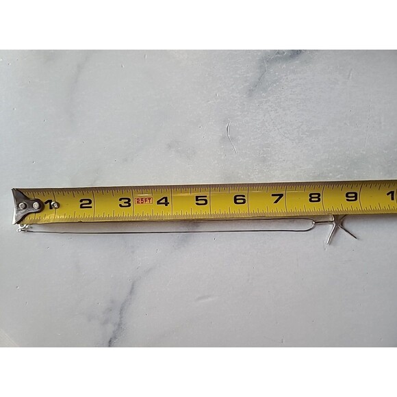 Italian 925 Sterling Silver Starfish Pendant Necklace Vintage, READ Description - Picture 9 of 10